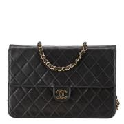 Pre-owned Leather chanel-bags