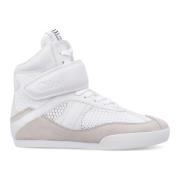 Cloudy Cream High-Top Sneakers