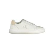 Hvit Polyester Sneaker