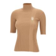 Daglig Kvinner Turtleneck Sweater Beige