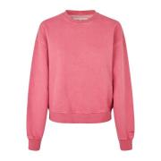 Rose Wine Boxy Sweatshirt