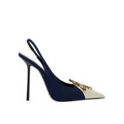 Stjernebesatte Slingback Pumps