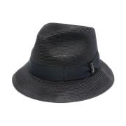 Klassisk Fedora Hat i Svart