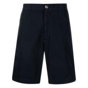 Twisted Cotton Gabardine Shorts