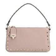 Rockstud Skinn Crossbody-veske