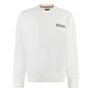 Bomull Crew-Neck Sweatshirt