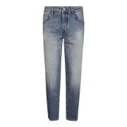 Slim Crop Jeans for Menn