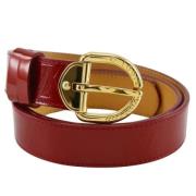 Pre-owned Leather belts