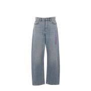 Mesh Innsats Baggy Jeans