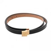 Pre-owned Leather belts