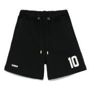 Sorte Sweatshorts for Menn