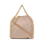 Mini Beige Falabella Tote Veske