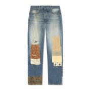 Jeans med vintageeffekt