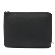 Pre-owned Leather clutches