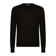 Svarte Dolce Gabbana Sweaters