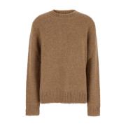 Beige Ull Crewneck Sweater