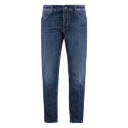 Reggae Tapered Fit Jeans med Metallknapper