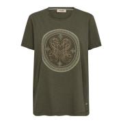 Havskilpadde Broderi Tee Top