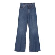 Blå Bomull Denim Amber Jeans