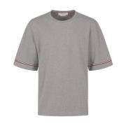 Kortermet Rugby Tee med Stripe