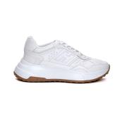 Hvite Skinn Sneakers Ss25