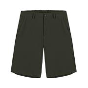 Grønne Chino Shorts, Elegant Linje, Regular Fit