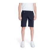 Sort Bomull Chino Shorts