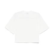 Hvite Crew Neck T-skjorter og Polos