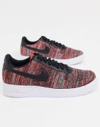 Nike Air Force 1 Flyknit 2.0 trainers in red