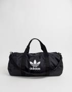adidas Orginals trefoil logo travel bag in black