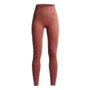 Women's Seamless Rib Tights Copper Brown