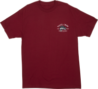 Salty Crew Men's Bass Man Standard S/S Tee Red