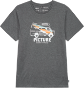 Picture Organic Clothing Men's Custom Van Tee Dark Grey Melange