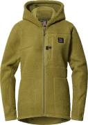 Women's Malung Pile Hood Olive Green