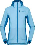 Norrøna Women's Falketind Alpha90 Insulated Zip Hood Aquarius/Mykonos ...