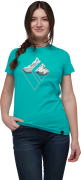 Women's Mountain Logo Shortsleeve Tee Dark Patina