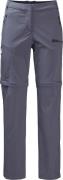 Jack Wolfskin Women's Glastal Zip Away Pants Dolphin