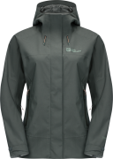 Jack Wolfskin Women's Kammweg 2-Layer Jacket Slate Green