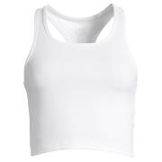 Casall Women's Bold Rib Crop Tank White