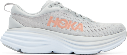 Hoka Women's Bondi 8 Harbor Mist / Lunar Rock