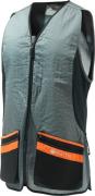 Men's Silver Pigeon Evo Vest Grey & Orange