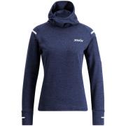 Swix Women's Pace Midlayer Hooded Dark Navy