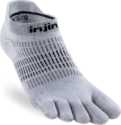 Injinji Women's Run Lightweight No-Show Grey