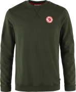 Fjällräven Men's 1960 Logo Badge Sweater Deep Forest