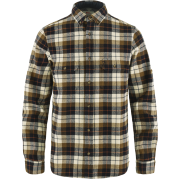 Fjällräven Men's Singi Heavy Flannel Shirt Chalk White-Dark Navy