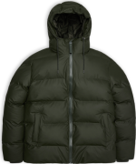 Rains Unisex Alta Puffer Jacket Green