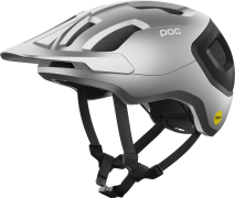 POC Axion Race Mips Uranium Black/Argentite Silver Matt