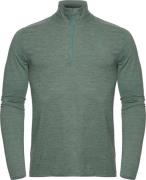 Hellner Nunis Halfzip Ls Tee Men Laurel Wreath Melange