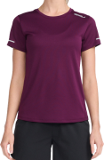 2XU Women's Aero Tee Beet/Silver Reflective