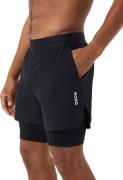 Björn Borg Men's Borg 2 In 1 Shorts Black